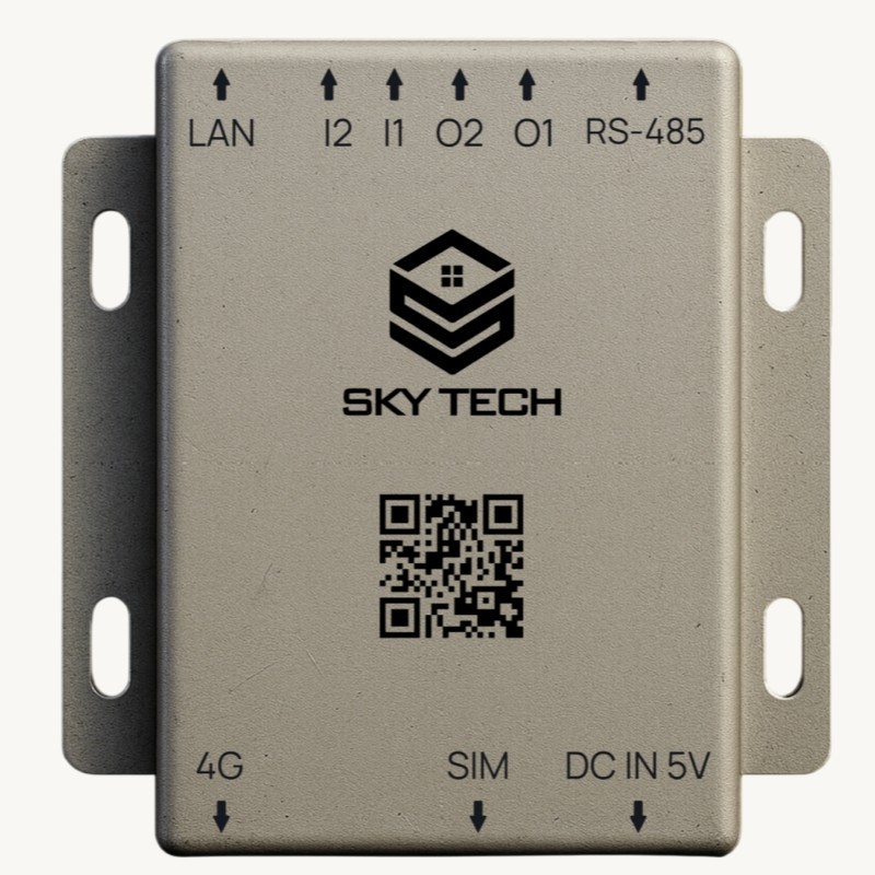 Industrial Fire Alarm Master Controller - SKT16 microcontroller